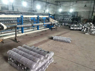 婚慶舞臺(tái)造型鐵絲網(wǎng)大型編織機(jī)器